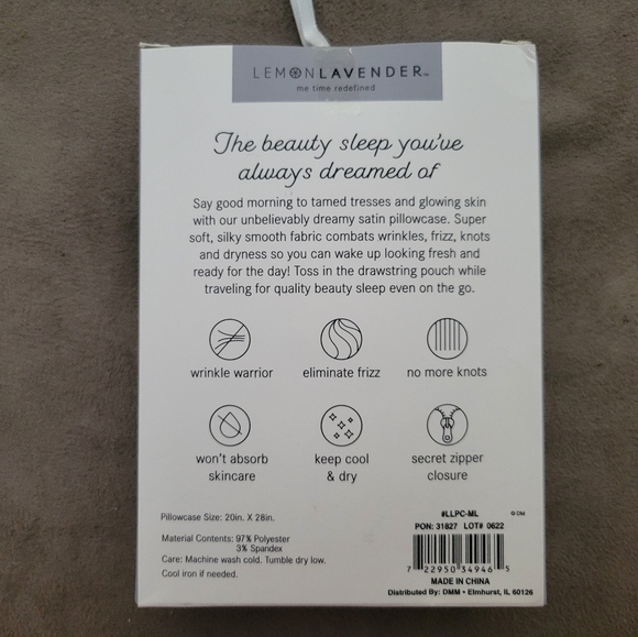 Silky Satin Pillowcase for Skin and Hair - Picture 2 of 2